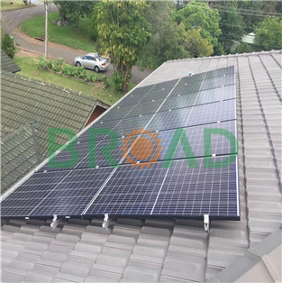 Tile Roof Mounting System- 70KW in Indonesia