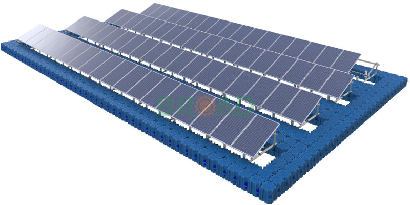 floating solar mounting system