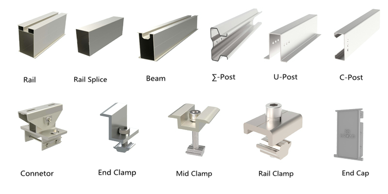 BROAD Ground pv mounting system