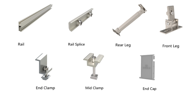 adjustable tilt front and rear legs