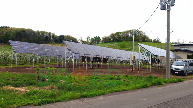 ground solar array