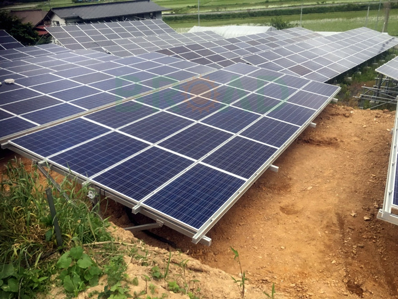 ground solar pv mounting