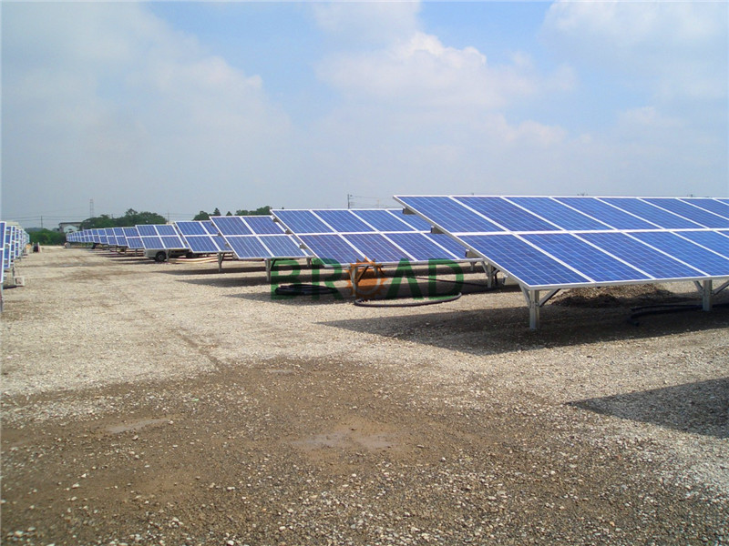 ground solar panels