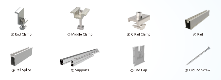 accessory of solar mounting bracket