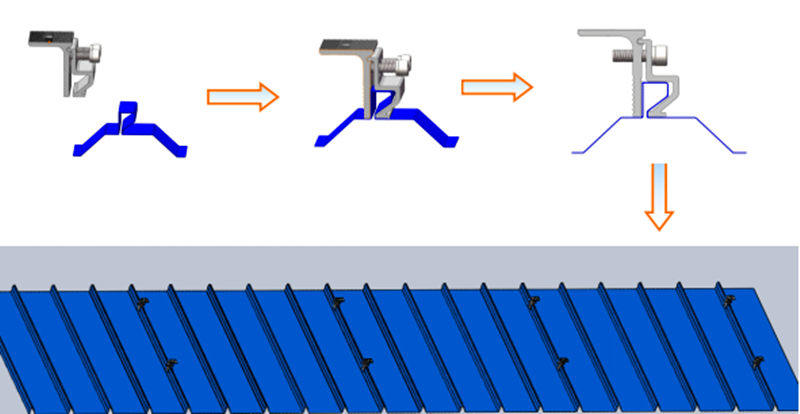 roof solar mounting system