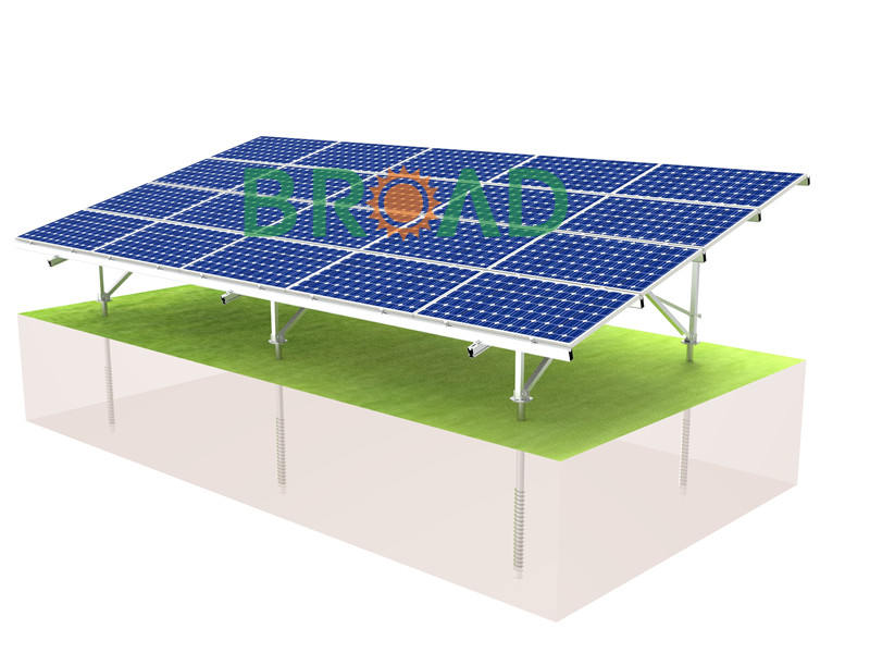 aluminum solar mounting structures