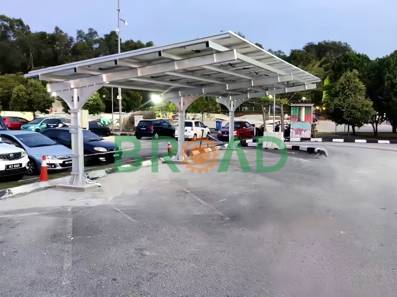 BIPV solar carport