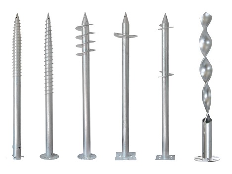 BROAD Ground screws as foundations of ground solar mounting systems