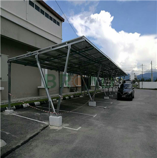 Carport Solar Mounting System 55KW in Japan