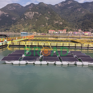 Floating Mounting System 502KW in Fujian China
