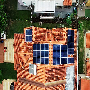 Tile roof solar mounting system in Malaysia