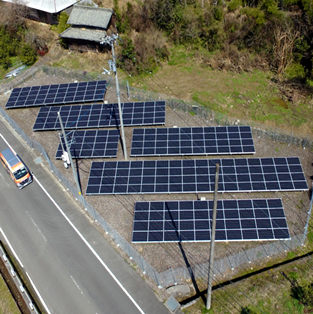 50KW Rammed Post Ground Mounting System