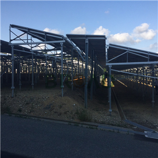 Farm Solar Mounting System for 1.5MW in Japan