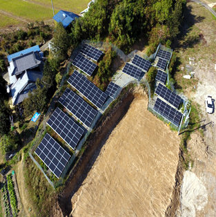 85KW DOUBLE PILE GROUND SOLAR MOUNTING SYSTEM