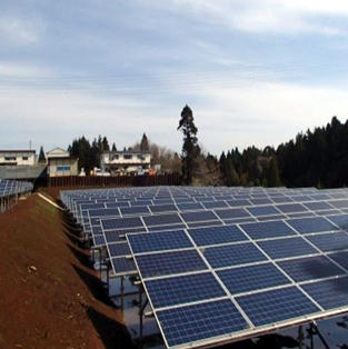 1.6MW ground screw solar mounting systems