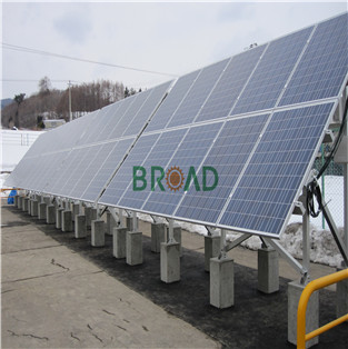 Concrete Foundation Ground Solar Structures-200KW